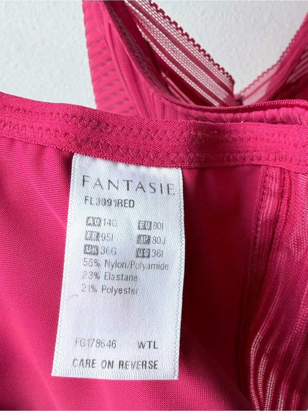 Fantasie Fusion Side Support Bra - Framboise